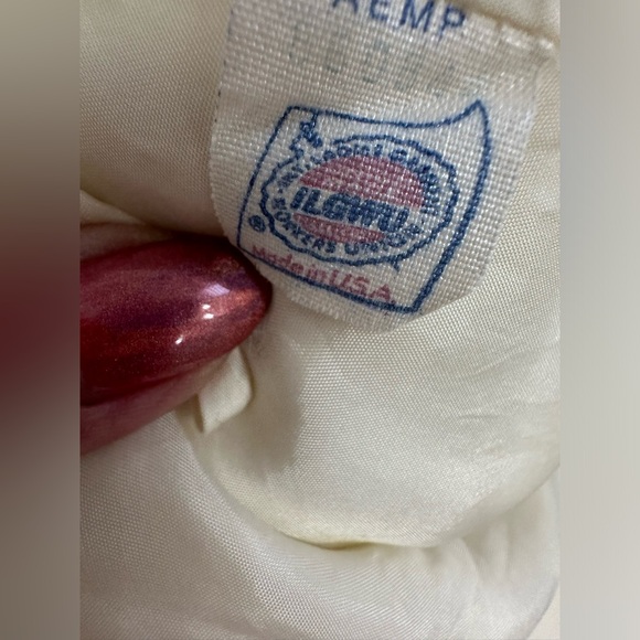 ILGWU USA•Ladies' Garment Workers' Union•Vintage Off white Slacks size 2-4 /26” - Picture 8 of 10